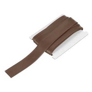 Unique Bargains Satin Quilting Hemming Binding DIY Craft Double-Fold Bias Tape - 1 of 4