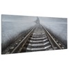 Yosemite Home Decor DCF269B Bending Iron Landscape Acrylic Painting - 2 of 4