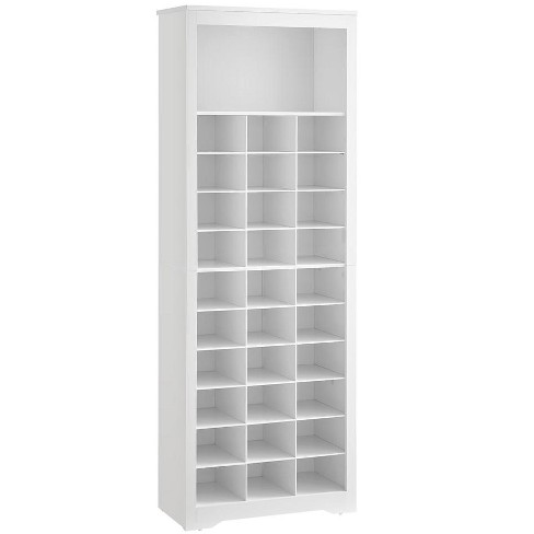 Tribesigns Shoe Cabinet, Shoe Rack with 10 Adjustable Compartments
