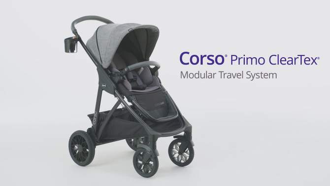 Chicco Corso Primo ClearTex Travel System - Aspen, 2 of 21, play video