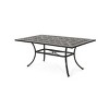 Coolbibila-Rectangular Dining Table, Dining Table Fit For Seats Up To Six, Dining Table Outdoor - 3 of 4