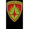 Juniors Womens Guardians of the Galaxy Holiday Special Small Guardians Badge Cowl Neck Sweatshirt - 2 of 4