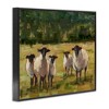 Stupell Industries Flock of Sheep Painting Framed Giclee Art - 2 of 4
