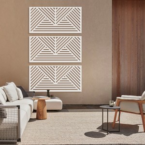 Dovelina Metal Indoor Outdoor Wall Sign Panels Decorative Screen - 1 of 4