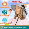 SUN CUBE Wide Brim Sun Hat Adults, Fishing Hats Sun UV Protection, Hiking Bucket Hat Safari Beach Boonie, UPF 50+ - 4 of 4