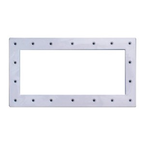 Poolzilla Wide-Mouth Thru-Wall Skimmer Face Plate for Above-Ground Swimming Pool, Compatible with 18 Hole Thru-The-Wall Skimmer Kits - 1 of 4