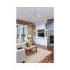 Elegant Lighting Cohen 36 inch chandelier in Chrome - 2 of 4