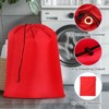 Unique Bargains Washable Travel Camping Drawstring Closure Laundry Bags 2 Pcs - 4 of 4