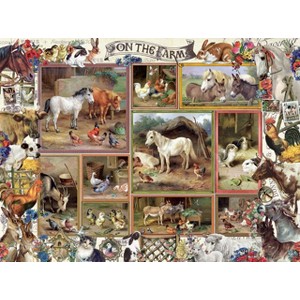 Sunsout On the Farm 300 pc   Jigsaw Puzzle 27256 - 1 of 3