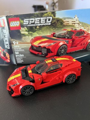 Lego 31135 speed champions ferrari 812 competizione, modellino di auto  sportiva