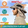 SUN CUBE Wide Brim Sun Hat Adults, Fishing Hats Sun UV Protection, Hiking Bucket Hat Safari Beach Boonie, UPF 50+ - 4 of 4