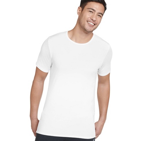 Jockey Men's Active Ultra Soft Modal Crew Neck T-shirt M White