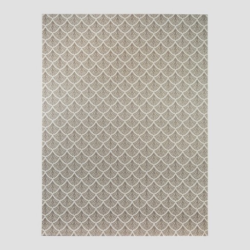 Outdoor Rug Micro Grid Black/beige - Threshold™ : Target