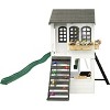 2MamaBees Reign Two Story Playhouse with Swing Attachment Playhouses - 3 of 4