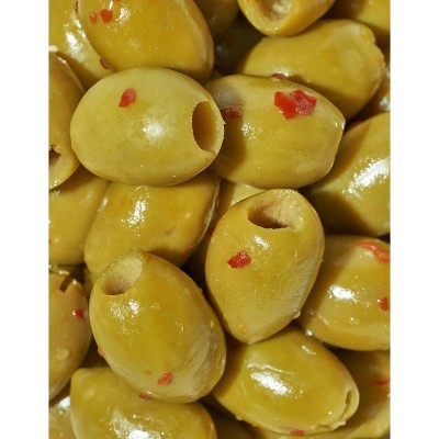 Freestyle Snacks Hot & Spicy Green Olives - 1.1oz