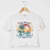 Simply Sage Market Salt Water And Sun Shine Circle Boxy Crop Top - 3 of 4