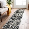 World Rug Gallery Distressed Abstract Indoor Area Rug - 2 of 4