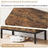 coucheta Modern Buffet Storage Cabinet with 2 Doors, Coffee Bar Cabinet with Adjustable Shelves, for Kitchen Room, Dining, Living Room - 4 of 4