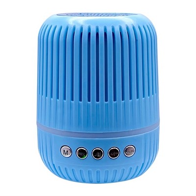 Ztech Portable Vintage Bluetooth Speaker With Fm Radio Old Fashioned Music  Player, Office Accessories For Android/ios Devices, Blue : Target