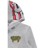 Ninja Turtles Boys Crewneck Sweatshirt - Teenage Mutant Ninja Turtles Embroidered Sleeve Patches Mens Shirt - 4 of 4