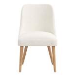 Sherrie Upholstered Dining Chair White - Skyline Furniture