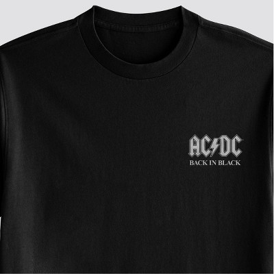 Мужские футболки AC/DC Men's AC/DC World Tour Short Sleeve Graphic T-Shirt - Black XL — фото 3