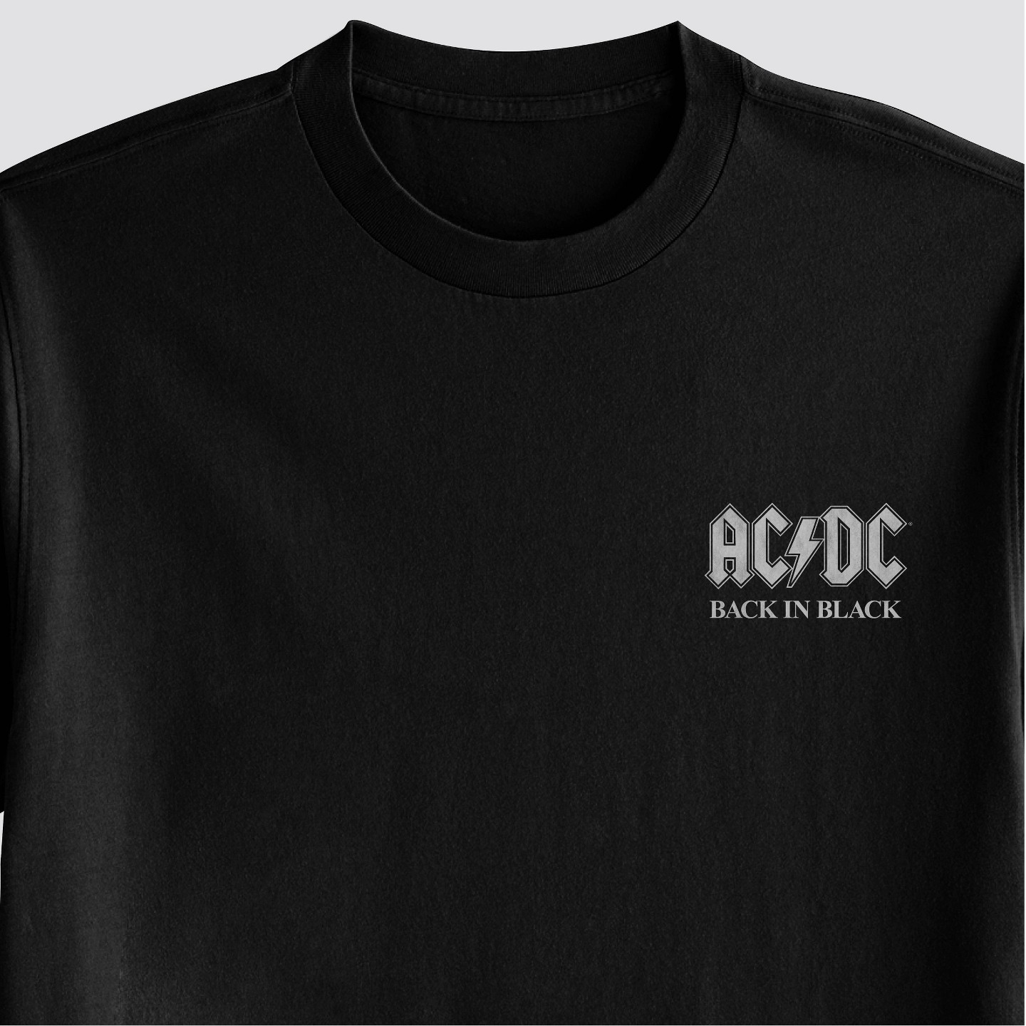 Мужская футболка AC/DC World Tour Short Sleeve Graphic T-Shirt - Black, цвет: Чёрный — фото 3