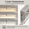 Whizmax Bathroom Light Fixture, Brushed Nickel Vanity Lights, Dimmable 3 Color Temperatures, Suitable for Bathroom, Hallway, Kitchen, Bedroom - 4 of 4