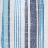 Collections Etc Striped Cuffed Hem Pull-On Elasticized Waist Capris - 4 of 4