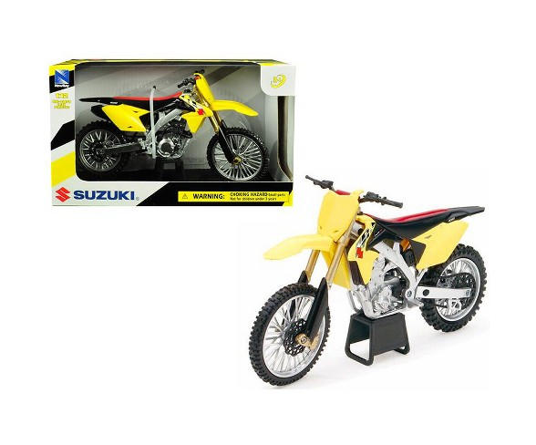 Suzuki RM-Z450 Yellow 1/12 Motorcycle Model by New Ray