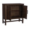 Powell Fulmer Solid Wood 2 Basketweave Doors and a Adjustable Shelf Accent Cabinet - image 4 of 4