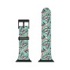 Heather Dutton Mariposa Boho Butterflies Aqua 42mm/44mm Black Apple Watch Band - Society6 - 3 of 3