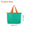 Unique Bargains Reusable Foldable Washable Shopping Totes Drawstring Lightweight Grocery Bag - 2 of 4