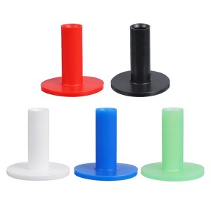 Unique Bargains Stability Soft Practice Training Rubber Cover Golf Tees 5 Pcs - 1 of 4