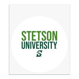 Stetson University Secondary Logo Automotive Car Window Locker Circle Bumper Sticker - 1 of 4