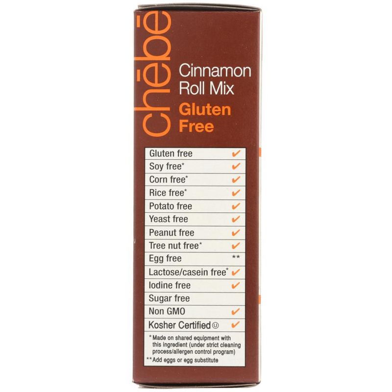 Chebe Gluten Free Cinnamon Roll Bread Mix - Case of 8/7.5 oz, 5 of 7