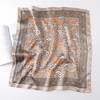 Anna-Kaci Women's Satin Square Scarf with Classic Paisley Print 23.6×23.6 Inches - 2 of 4