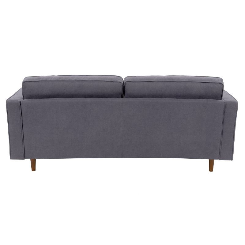 Mulberry Fabric Upholstered Modern Sofa - CorLiving, 5 of 9