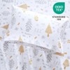 Christmas Bed Sheets, Soft Brushed Microfiber, 16" Deep Pocket Fitted Sheet, Flat Sheet and 2 Pillowcase - 3 of 3