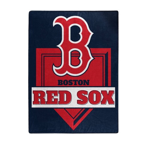 MLB Boston Red Sox 4'x6' 1908 Retro Collection Plush Area Rug