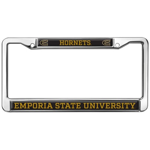 Emporia State University Mascot Full Size Standard License Plate Metal Frame - image 1 of 4