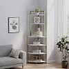 Hommoo 6-Tier Corner Open Bookshelf - 4 of 4