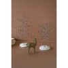 Kalalou Handcrafted Christmas Tree and Reindeer Figurines – Set of 2 - 2 of 4