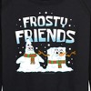 Women's - SpongeBob SquarePants - Frosty Friends Lightweight French Terry Wide Neck Long Sleeve Shirt - 2 of 4