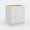 LOVMOR in Plywood Bath Vanity Cabinet with Drawers without Top for Kitchen, Bathroom, Living Room - 2 of 4