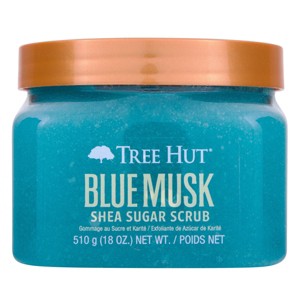 Tree Hut Shea Sugar Body Scrub - Blue Musk - 18oz - 1 of 4