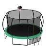 Okak 10/12/15FT UV-Protected Outdoor Trampoline, Trampoline with Basketball Hoop, Enclosure Net and Ladder, Kids Trampoline for Yard, Patio - 2 of 4