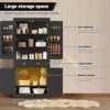 Kitchen Pantry Cabinet, 72”Pantry Storage Cabinet with 1 Drawer and 4 Doors, Adjustable Shelves, Tall Storage Pantry for Kitchen, Dining Room - 4 of 4