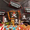 Juvale 36 Pack Pirate Party Bags for Kids, 5 x 8.7 x 3 Inches, Birthday Party Supplies, Pirate Goodie Bags for Halloween - 2 of 4