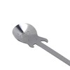 Unique Bargains Spoon Dishwasher Safe Small Guitar Spoon 304 Stainless Steel 4.7" 1 Pc - 4 of 4